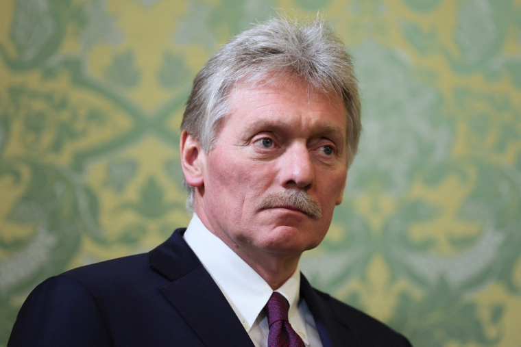 Dimitri Peskov, en décembre 2023, à Moscou ( POOL / SERGEI BOBYLYOV )