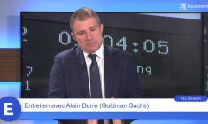 Alain Durré (chef économiste de Goldman Sachs) : "Les marchés ont raison d'être inquiets !"