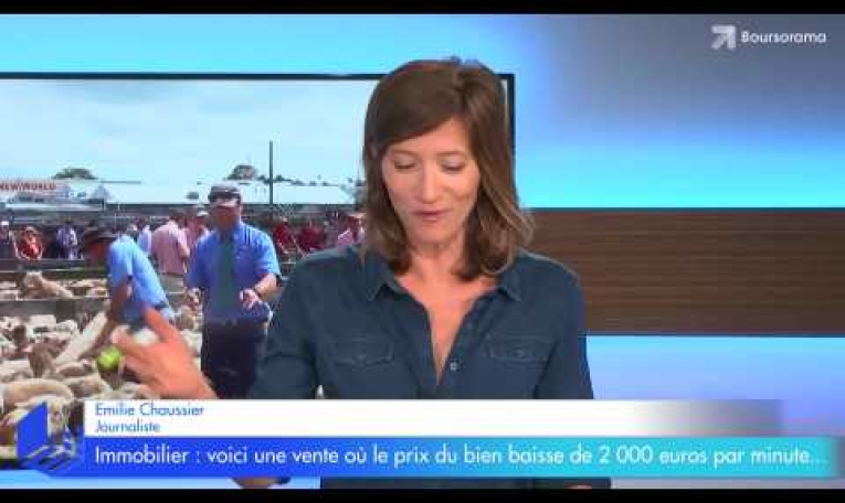 Immobilier : voici une vente où le prix du bien baisse de 2.000 euros chaque minute...