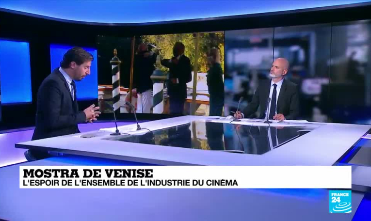 Mostra de Venise : l'industrie du cinéma espère sortir la tête de l'eau