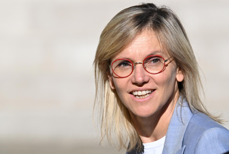 La ministre de la Transition énergétique, Agnès Pannier-Runacher ( AFP / BERTRAND GUAY )