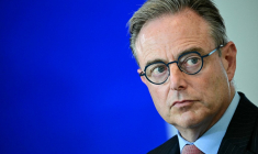 Le Premier ministre belge Bart de Wever, à Berlin, le 26 août 2025 ( AFP / TOBIAS SCHWARZ )
