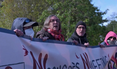 Orléans: plusieurs dizaines de manifestants rassemblés contre le congrès du RN