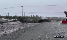 Inondations et coulées de boue après de fortes pluies en Californie