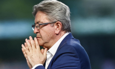 Jean-Luc Mélenchon, le 7 juillet 2024, à Paris ( AFP / SAMEER AL-DOUMY )