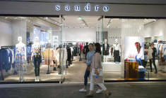 Magasin Sandro (groupe SMCP) à Pékin ( AFP / FRED DUFOUR )