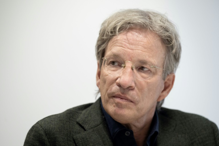 Le PDG de l'AFP, Fabrice Fries, à Paris le 15 janvier 2025 ( AFP / BERTRAND GUAY )