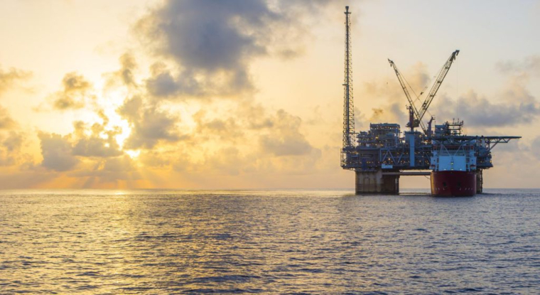 Une plateforme BP dans le Golfe du Mexique. (© BP)