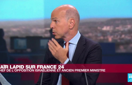Yaïr Lapid, chef de l'opposition israélienne : "À la fin, il n’y aura plus de Hamas à Gaza"