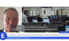 Le spectre d'une chute du gouvernement Barnier peut-il faire dérailler le CAC 40 ?