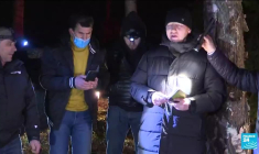 A la frontière entre la Biélorussie et la Pologne, un jeune migrant enterré