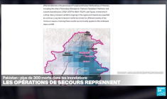 Inondations meurtrières au Pakistan, pays victime de l'injustice climatique