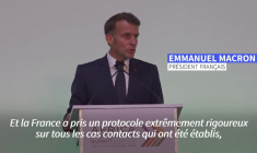 Hantavirus: Macron affirme que "la situation est sous contrôle" en France
