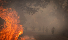 Incendies en Galice, Espagne