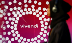 Le logo de Vivendi est visible à Paris
