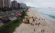 Une baleine retrouvée morte sur une plage touristique de Rio de Janeiro