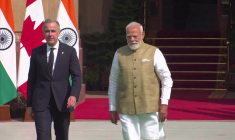 Le Premier ministre canadien Mark Carney rencontre son homologue indien Narendra Modi