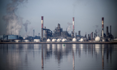 "Les pires scénarios pour l'hiver 2022/2023", qui prédisaient coupures et pénuries, "ne se sont pas produits" ( AFP / LOIC VENANCE )