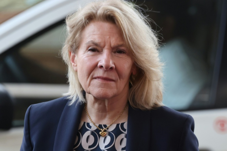 Catherine Pégard à Bombay (Inde) le 17 février 2026 ( AFP / Ludovic MARIN )