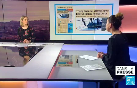 Greta Thunberg et Donald Trump à Davos: "Duel de caricatures?"