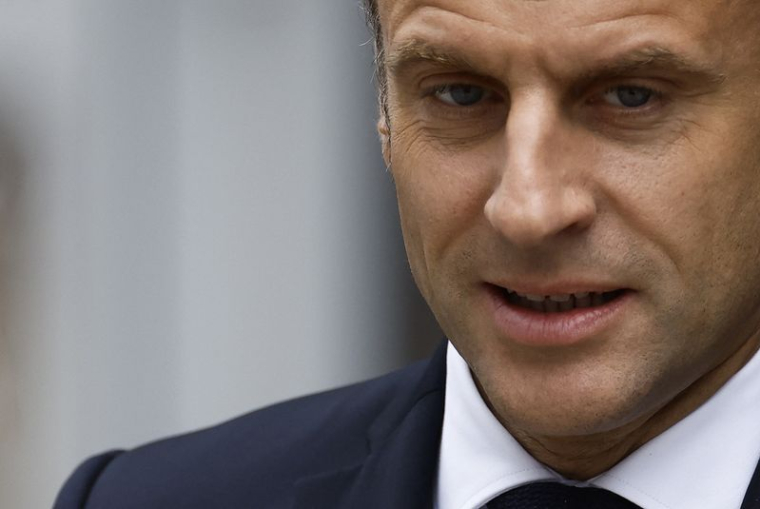 Le président français Emmanuel Macron