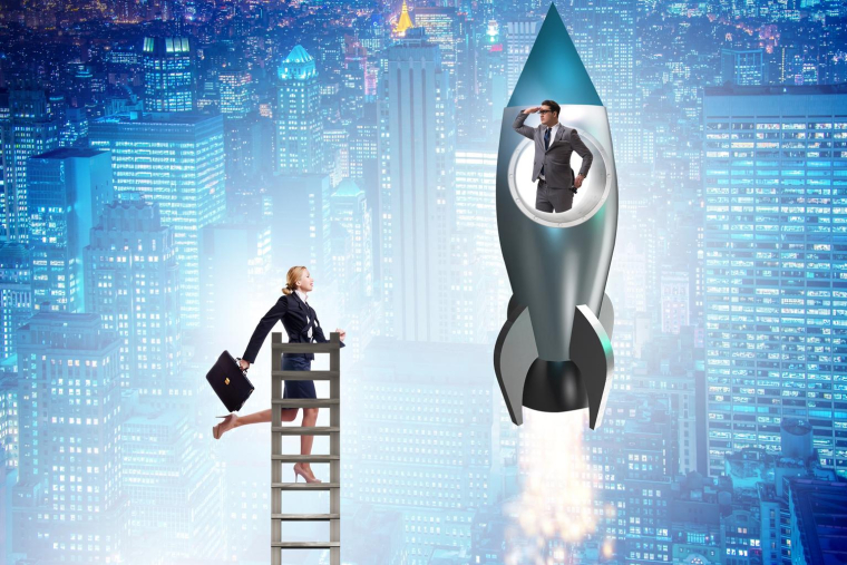 En matière d’égalité salariale femmes-hommes, il reste beaucoup à faire crédit photo : Shutterstock