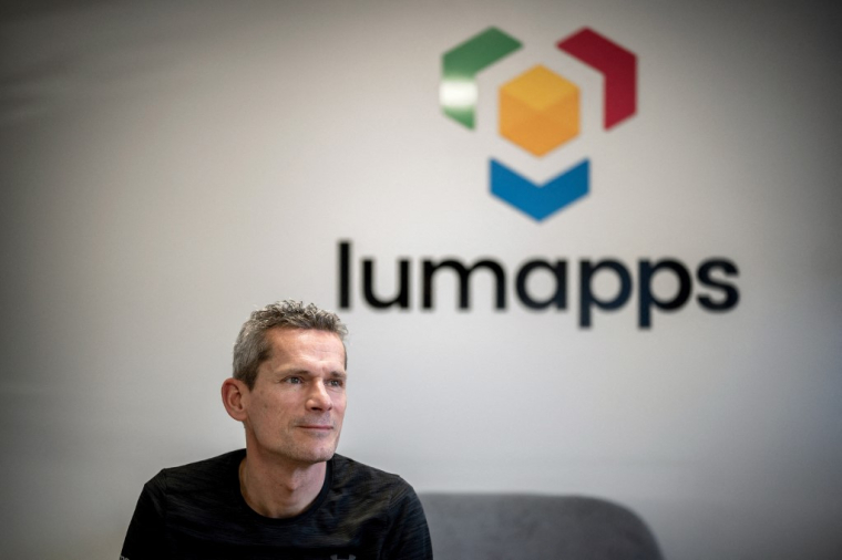 Sébastien Ricard à Tassin-la-Demi-Lune, le 23 février 2021. ( AFP / JEFF PACHOUD )