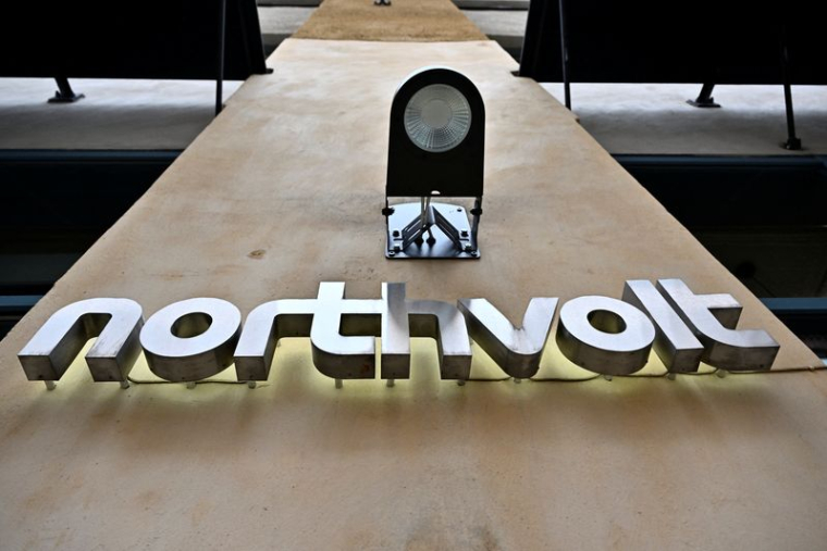 Le logo du fabricant suédois de batteries Northvolt
