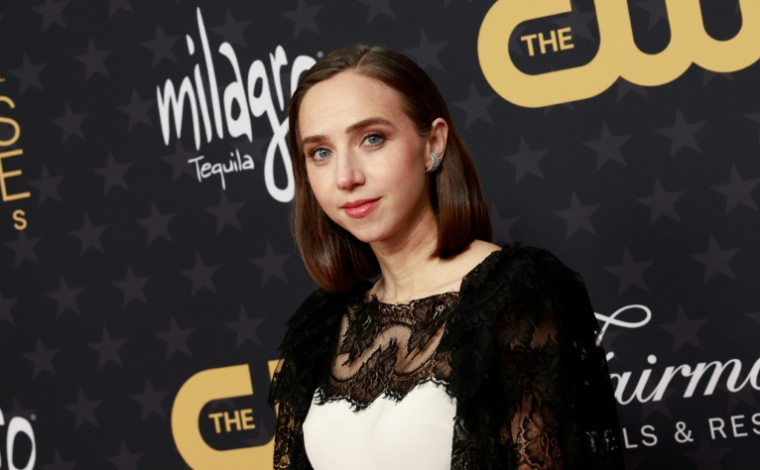 Zoe Kazan le 15 janvier 2023, à Los Angeles, aux Etats-Unis ( AFP / Michael TRAN )