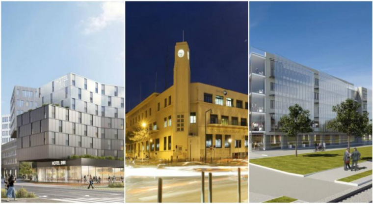 Différents projets immobiliers d'ANF. (© ANF)