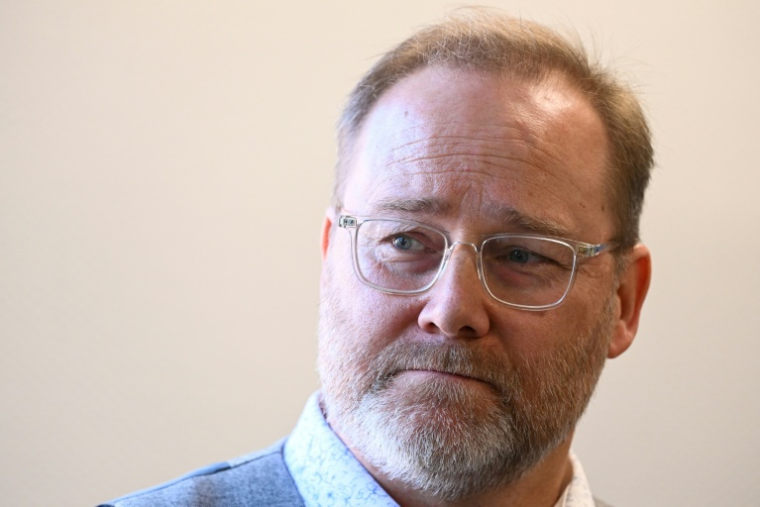 Dimitri Szymczak, chef de projet au sein de l'accélérateur de recherche technologique (ART) de l'Inserm à Orléans, le 18 novembre 2025 ( AFP / JEAN-FRANCOIS MONIER )