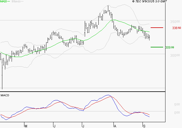 VIRBAC SA : Sous les résistances, une consolidation est probable