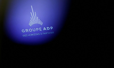 Le logo du groupe ADP