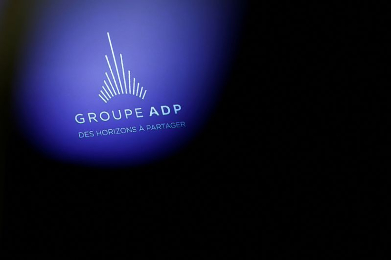 Le logo du groupe ADP