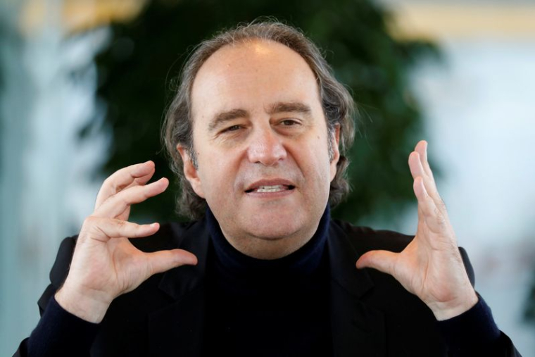 Xaniel Niel, lors d'une présentation à Paris