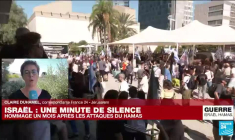 Israël rend hommage aux victimes un mois après les attaques du Hamas