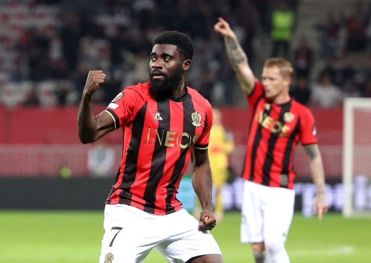 Jeremie Boga de l'OGC Nice