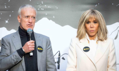 Didier Deschamps déstresse Brigitte Macron