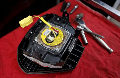 Un airbag du groupe japonais Takata