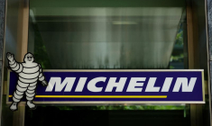 Le logo du fabricant français de pneus Michelin