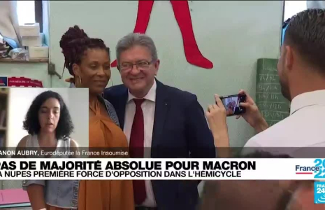 Législatives : "La Nupes reste une réussite" pour l'eurodéputée Manon Aubry