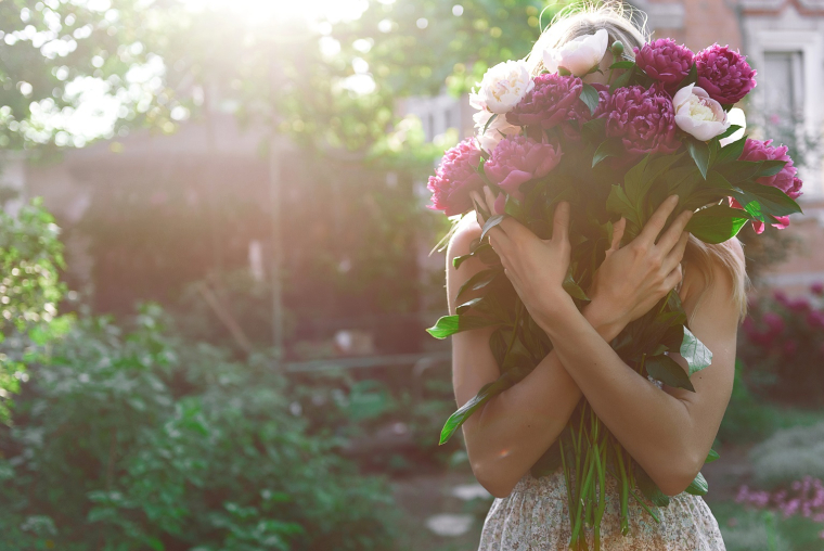 la pivoine dans le cœur des mamans