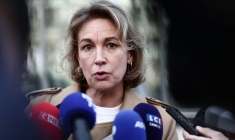 La secrétaire générale de la CFDT Marylise Léon a demandé mardi aux députés de "donner un premier coup d'arrêt" à la réforme des retraites en votant sa suspension mercredi à l'Assemblée nationale. ( AFP / Thibaud MORITZ )