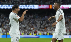 Kylian Mbappé au soutien de Brahim Diaz