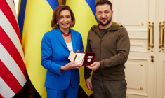 VISITE DE NANCY PELOSI À KYIV, LA RUSSIE DIT AVOIR DÉTRUIT DES ARMES ÉTRANGÈRES