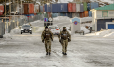Des militaires à Nuuk, au Groenland, le 25 janvier 2026. ( Ritzau Scanpix / MADS CLAUS RASMUSSEN )