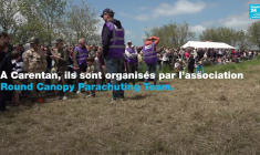 80 ans du Jour-J : des passionnés reproduisent les sauts en parachute en hommage aux libérateurs