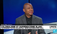 Raoul Peck, réalisateur, veut contribuer à "déconstruire 700 ans d'histoire européenne"