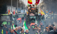 À Madrid, les agriculteurs protestent contre la concurrence des importations en provenance du Mercosur
