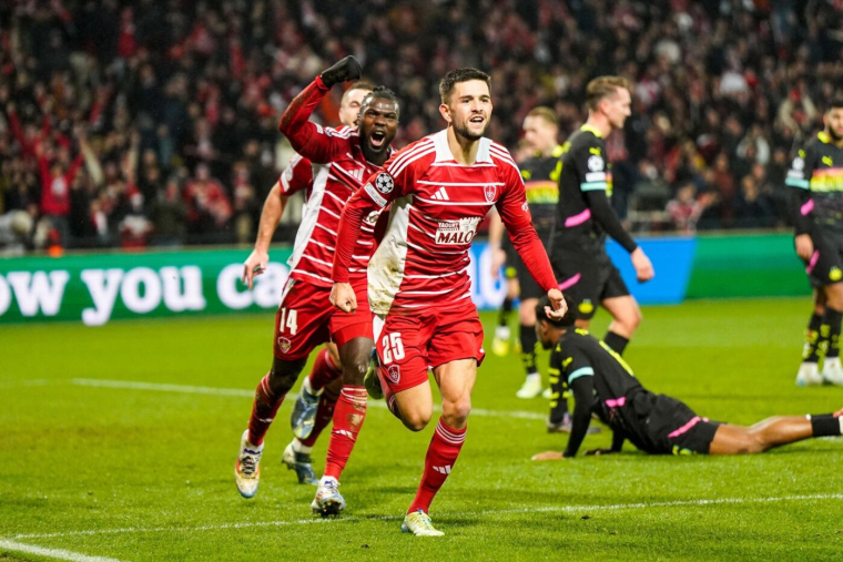 Ligue des champions : Brest renverse le PSV et s’assure une place en barrages